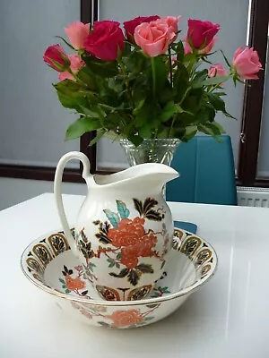 £15.99 • Buy James Kent Old Foley Eastern Glory Dresser Large Jug & Bowl