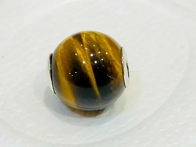 THOMAS SABO Karma Bead Brown Tiger Eye Stone K0045-045-2 • $27