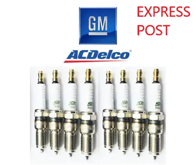 8 X AC Delco Spark Plugs Holden Commodore LB9 V8 5.0L 304 VN VP VQ VR VS VT VG • $50