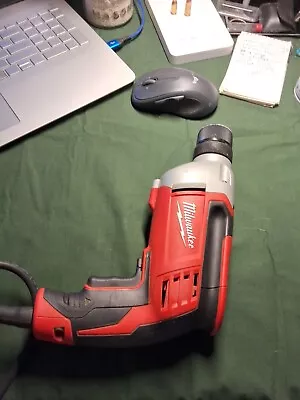 Milwaukee 0240-20 3/8  Corded Drill - Red • $25