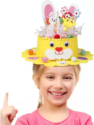 Easter Bonnet Kit DIY Easter Bonnet Hat Make Your Own Bonnet Hat Easter • £10.99