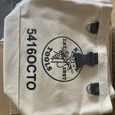 Klein Tools Heavy Duty Canvas Nail Hand Tool Buckle Pouch (5416OCTO) • $22