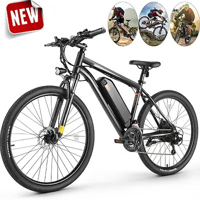 27.5in 500W Electric Bike For Adults Electric Commute Bike 21 Speed Gear Ebike! • $159.99