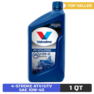 Valvoline 1 Quart 4-Stroke ATV/UTV SAE 10W-40 Engine Oil • $12.50