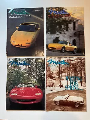 Miata Club Magazine Bundle 1992 (4 Magazines) • $30