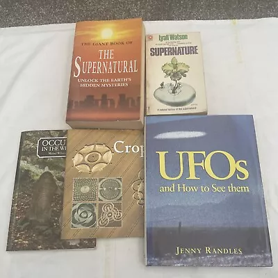 Supernatural UFO Occult Books Bundle X 5 Paperbacks F1 • £7.50