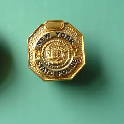 £9.99 • Buy American Police Pin Badge - New York State Police