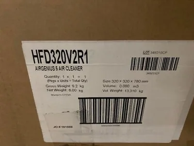 $199.95 • Buy Honeywell AirGenius 5 Air Cleaner Purifier Odor Reducer Smoke Dust HFD320 Black