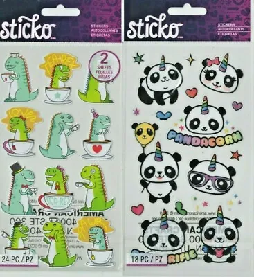 Sticko FUN Themed Stickers~Adorable! Several Varieties To Choose From! QuickShip • $1.89