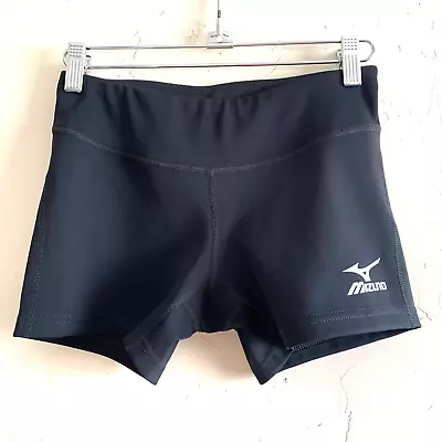 Mizuno Performance Women's Victory Compression Volleyball Shorts Black Size S • $19.99