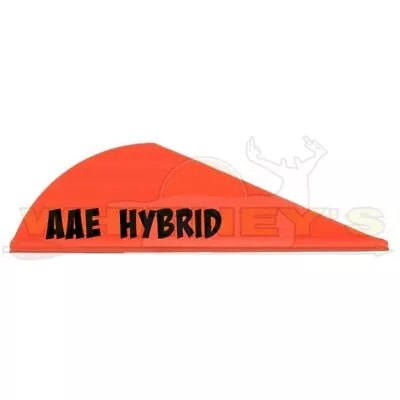 AAE Archery Hybrid HP Vanes - Fire Orange - 50pk - HYHPFO50 • $14.99