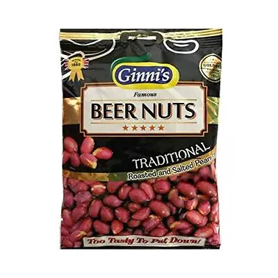3  Pack Traditional Beer Nuts (Roasted And Salted Peanuts) 90g • £10.99