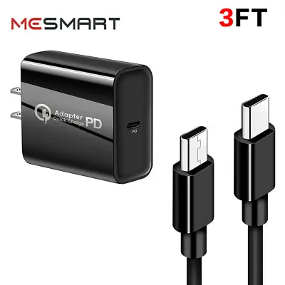 Fast Wall Phone Charger USB Type C Cable For Motorola Edge Razr Moto Power G 5G • $15.99