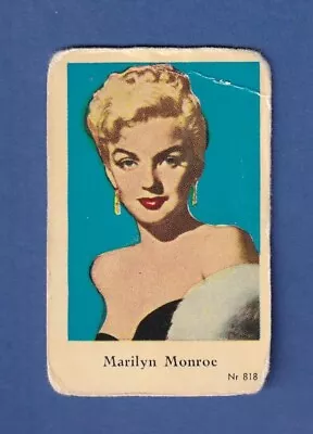 1956 Dutch  NR  Set #818 Marilyn Monroe • $1.99