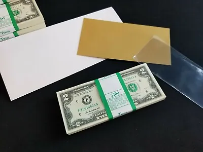 NEW* GIFT READY! Uncirculated $2 Two Dollar Bill Seq. #ed 2013 W/sleeve&gold Env • $4.25