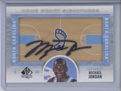 Michael Jordan Auto 2012-13 Sp Authentic Home Court Signatures On Card Autograph • $2599.99