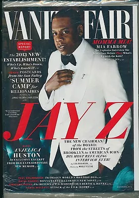 Vanity Fair Magazine November 2013--jay Z The New Chairman Of The Board Nisw • $22.88