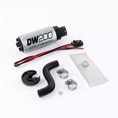 DeatschWerks 255 LPH DW200 In-Tank Fuel Pump W/ Install Kit For 85-97 Mustang • $109