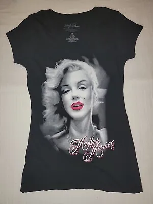 Womens Shirt Marilyn Monroe Size Medium Black  Classic • $34.93