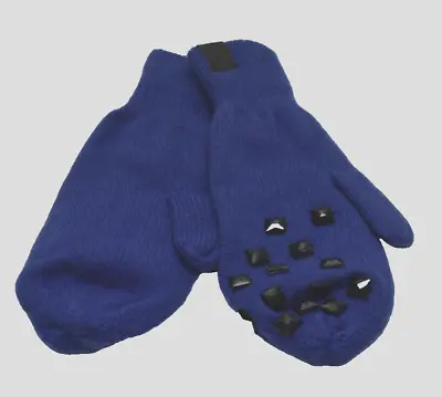 Volcom U Can Dance If U Wannu Studded Knit Mittens Gloves Blue Black New! • $12.99