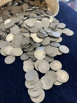 $55 • Buy (40) Liberty V Nickel Roll  Mixed Date 1890’s-1912 Full Date Coins Estate Lot!