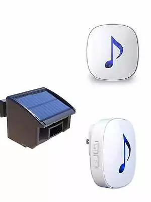 Htzsafe Solar Driveway Alarm System-1/4 Mile Long Transmission Range-Solar Power • $69.99