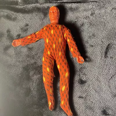 Vintage 1974 Mego Marvel Human Torch Fantastic Four 8  One Foot Os Missing • $37