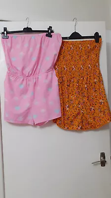 £6 • Buy Womens Beach Playsuits, Size 12 & Medium, By Atmosphere, Worn Once