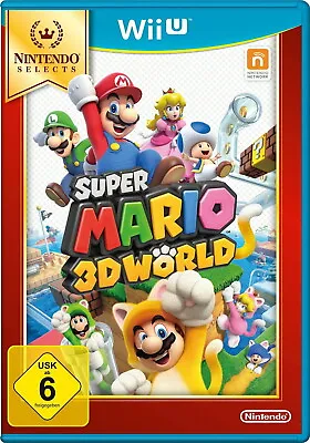 Nintendo Wiiu Game - Super Mario 3D World - Selects(Boxed)( Pal) • $54.45