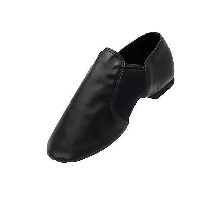 Slip-On Jazz Shoes High Quality Artificial Leather For Women And Men's Dance • $18.62