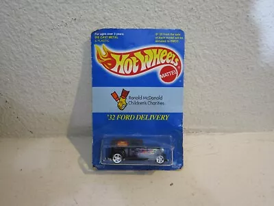 1995 Hot Wheels McDonald Charities '32 Ford Delivery Limited Edition 1 Of 9000 ; • $15