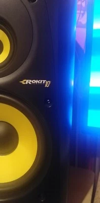 £777 • Buy Pair Of KRK Rokit Rp10 - 3 Active Studio Monitors / Speakers (very Powerful)