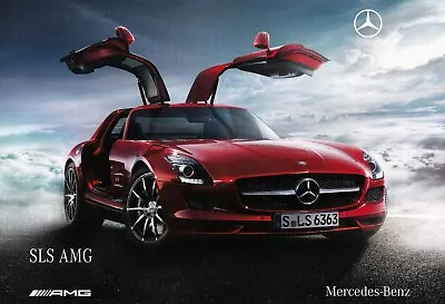 Mercedes SLS ROADSTER AMG V8 Sportscar Gullwing Brochure 2010 53 • $7.39