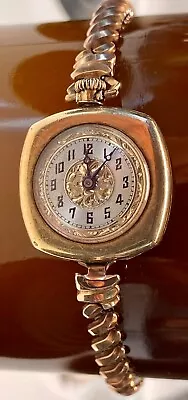 $69.99 • Buy Antique/Vintage 14k Gold Filled 15 Jeweled Bulova American Standard Lady's Watch