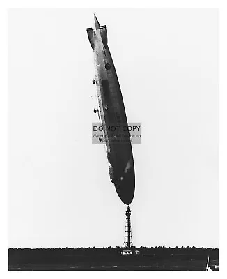 Uss Los Angeles Rigid Airship Zr-3 Flying Vertical Pushed By Wind 5x7 Photo • $8.49