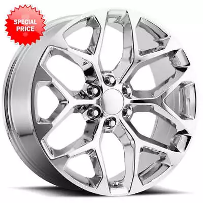 REPLICA BY VOXX Snowflake Rim 20X9 6X139.7 Offset 27 Chrome (Quantity Of 1) • $300