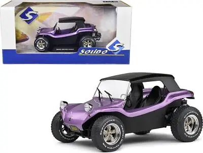 1968 Meyers Manx Buggy Purple Metallic With Black Soft Top 1/18 Diecast Model By • $78.99