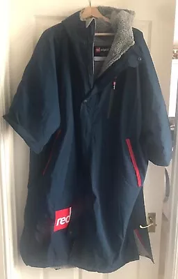 Red Mens Navy Short Sleeve Change Jacket Size Large RRP £119 • £45