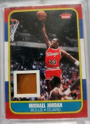 Michael Jordan 2007-08 FLEER Game Used Rookie Floor 86 Fleer  • $150
