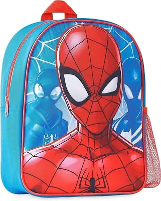 Backpack Junior Toddlers Marvel Spiderman Backpack School Kids Rucksack Boys New • £16.99