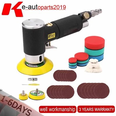 1 /2 /3  Random Orbit Air Sander Mini Grinding Machine Car Polisher Buffer Nice • $48