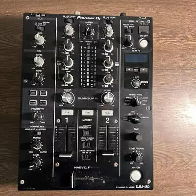 Pioneer DJM-450 Performance DJ Mixer 2 Channel DJM-900NXS2 Black Analog • $1047.08