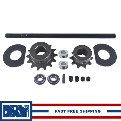 Complete Jackshaft Kit For Go Kart / Mini Bike 5/8  X 14  #35 Chain • $44.99