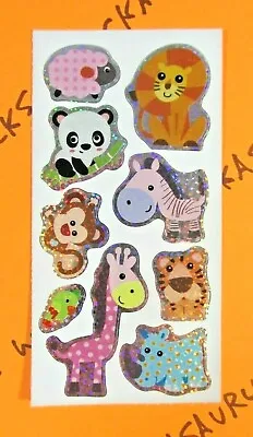 Classic Baby Animals Style 2 Prismatic Sticker Mod Lion Monkey Rhino Panda  • $2.26