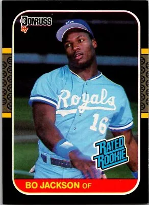1987  Donruss Bo Jackson  RC RR 35 Kansas City Royals (D) • $7.99
