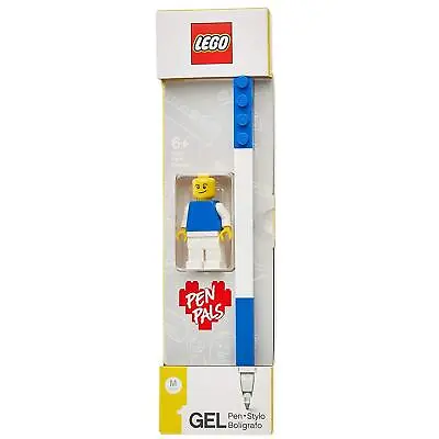 £7.99 • Buy Lego Gel Pen Blue Ink + Minifigure Fun Novelty Stationary Stocking Filler Gift