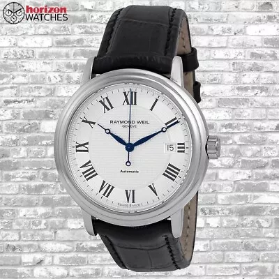 RAYMOND WEIL - Maestro Silver Dial Men's Automatic Watch - 2837-STC-00658 • $407.99