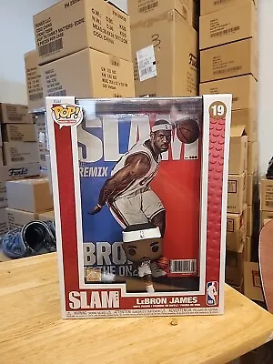 Funko Pop! NBA Cover: SLAM - Lebron James Figure • $29.99