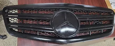 BLACK Mercedes-Benz S-Class W221 GRILL - FRANKENSTEIN • $80