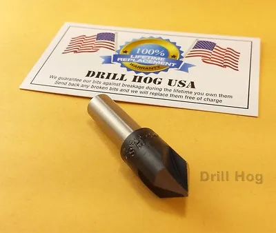 1  Countersink 1  Reamer 3 Flute Cobalt M42 82° Drill Hog Lifetime Warranty • $28.49